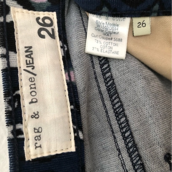 Rag & Bone Ikat Skinny Corduroys - Picture 10 of 16